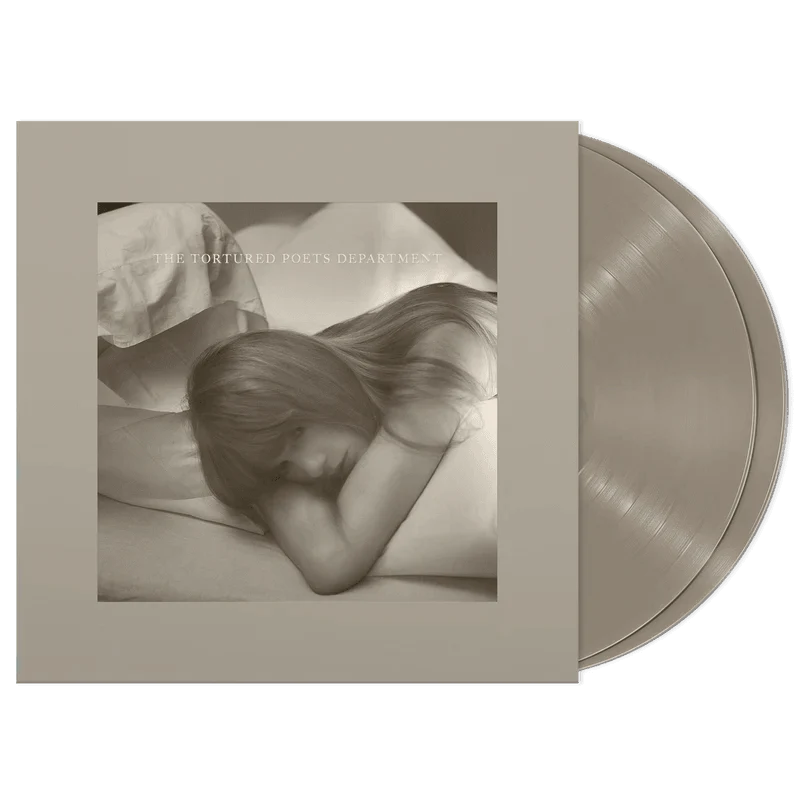 Taylor Swift- The Tortured Poets Department (Beige 2LP) (The Bolter Ed) (Indie/D2C Exclusive) (DAMAGED)