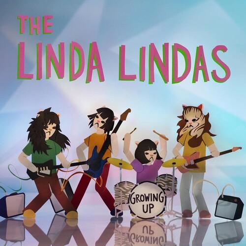 Linda Lindas- Growing Up (Indie Exclusive Clear Blue/Pink Splatter)